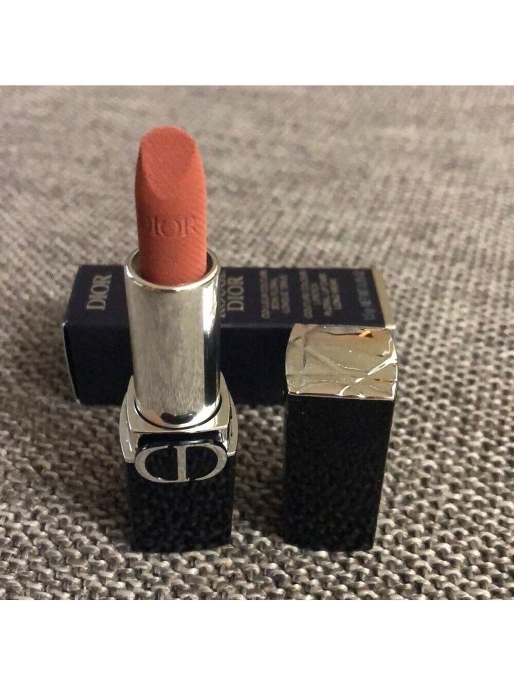 Dior LUXURY Lipstick Matte 1.5g Gift Miniature Nude Look Velvet 100